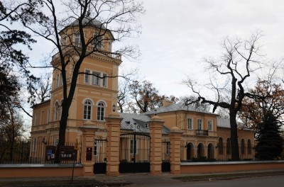 Miniatura Tomaszów Mazowiecki - pałac Ostrowskich 