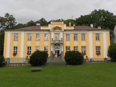 Miniatura Łupki - Pałac Wleński Gródek